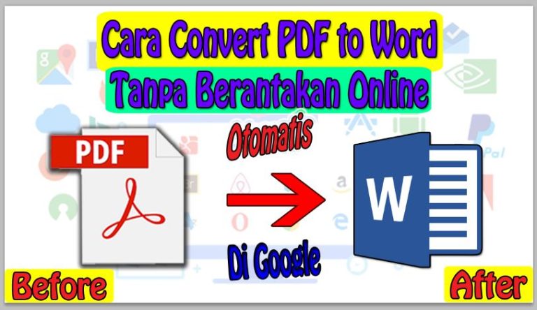 Cara Convert PDF to Word Tanpa Berantakan Online