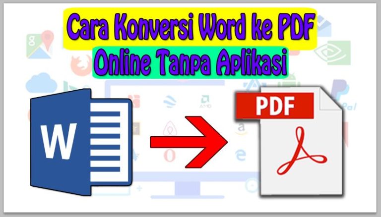 Cara Konversi Word ke PDF Online Tanpa Aplikasi