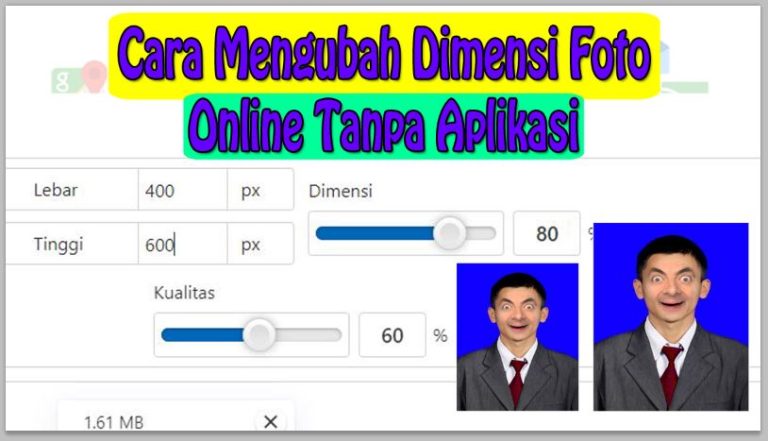 Cara Mengubah Dimensi Foto Online Tanpa Aplikasi