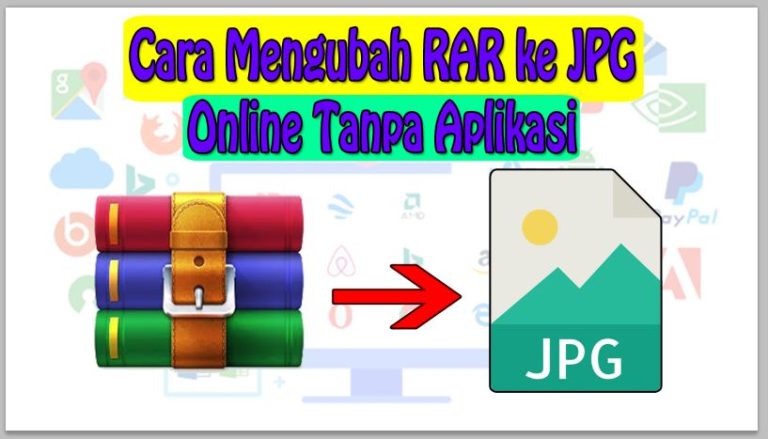 Cara Mengubah RAR ke JPG Online Tanpa Aplikasi