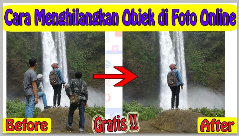 Cara Menghilangkan Objek di Foto Online Gratis