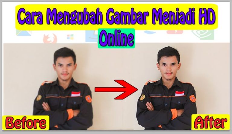 Cara Mengubah Gambar Menjadi HD Online