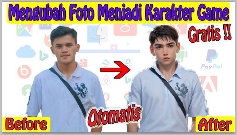 Cara Mengubah Foto Menjadi Karakter Game Online