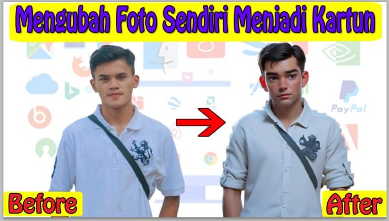 Cara Mengubah Foto Sendiri Menjadi Kartun Online Tanpa Aplikasi